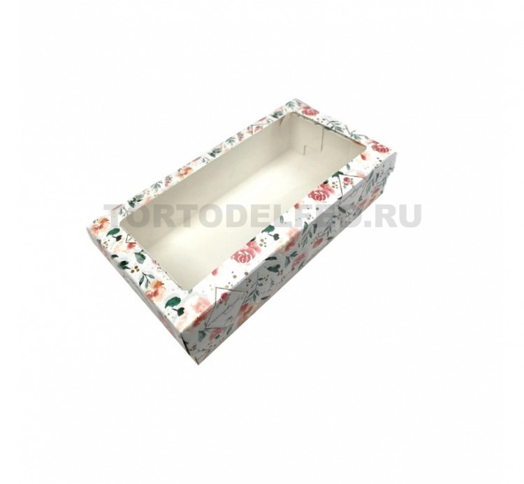 Коробочка 21*10*5,5см Розочки
