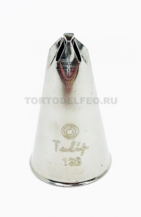 Кондитерская насадка Tulip звезда закрытая сирень 138